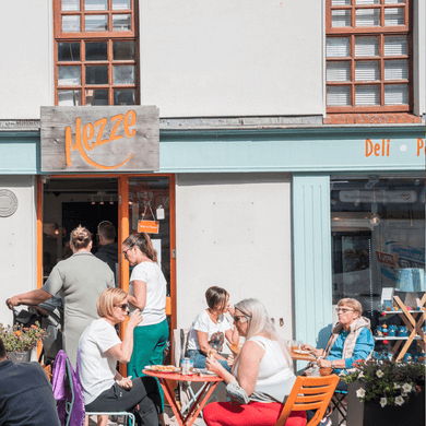 Mezze outside