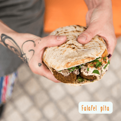 Falafel pita